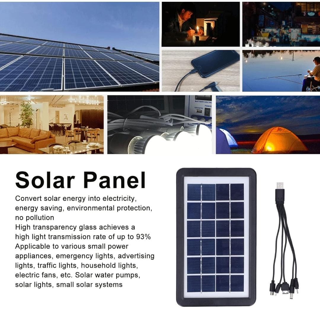 Outdoor Portable Solar Panel